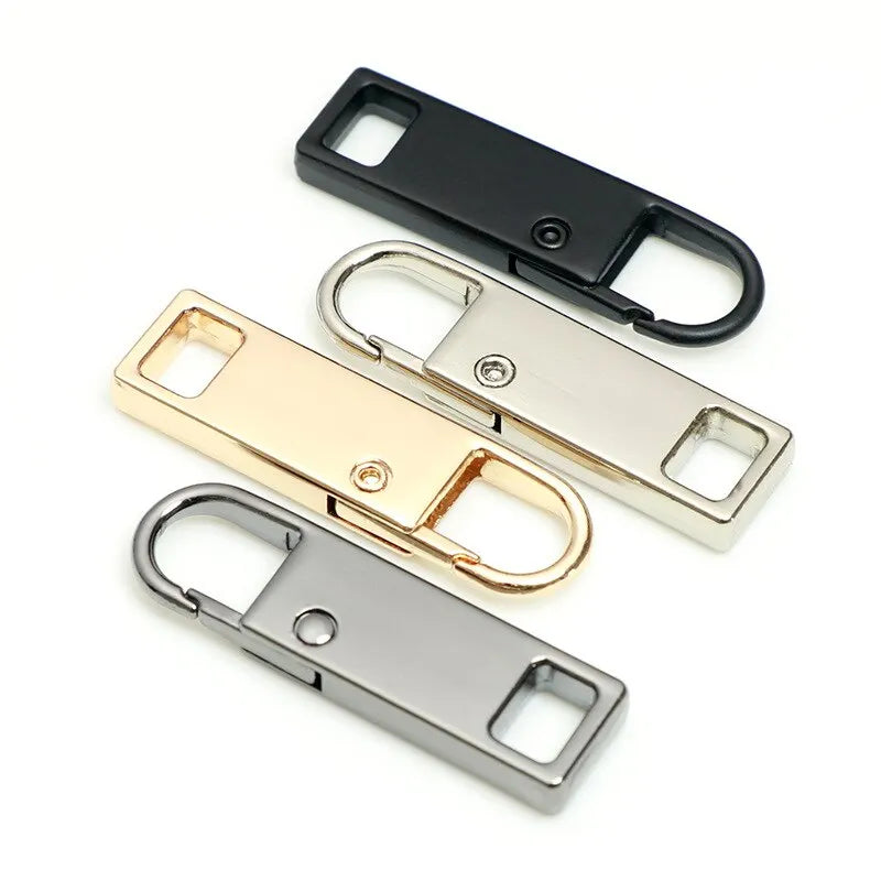 4/8 Pcs Detachable Zipper Pull, Multicolor Replacement Zipper Accessories for Jeans and Backpack, Sewing Tools