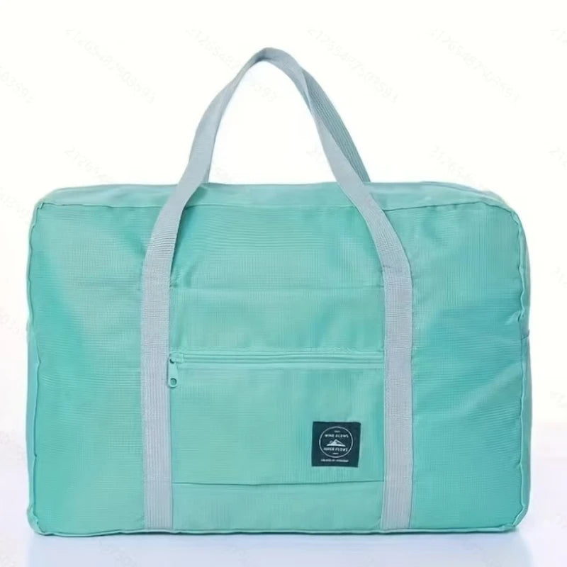 Sac de Voyage Pliant Grande Capacité — Bagage Embarquement Vêtements Pique-Nique