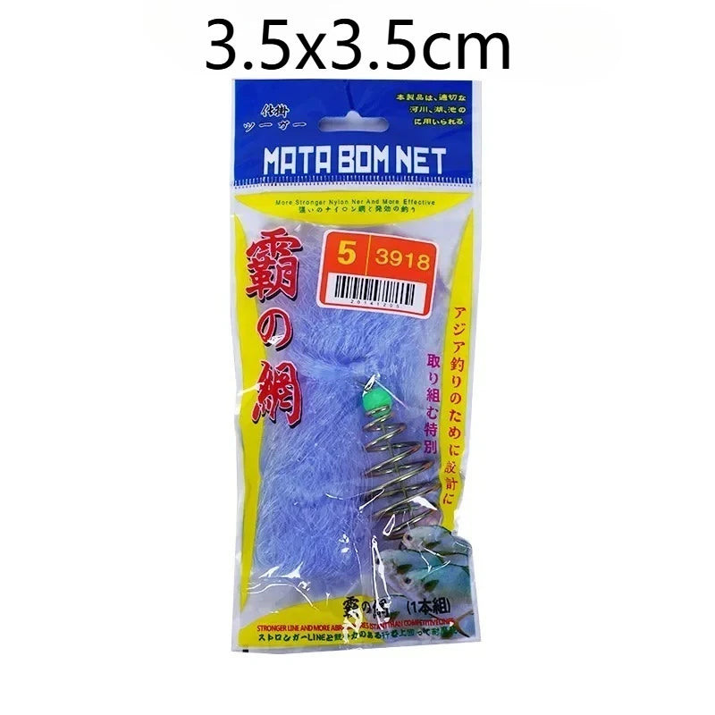 Fishing net with high carbon steel frame, luminous bead trap, sea fish net, gear design, feeding trap