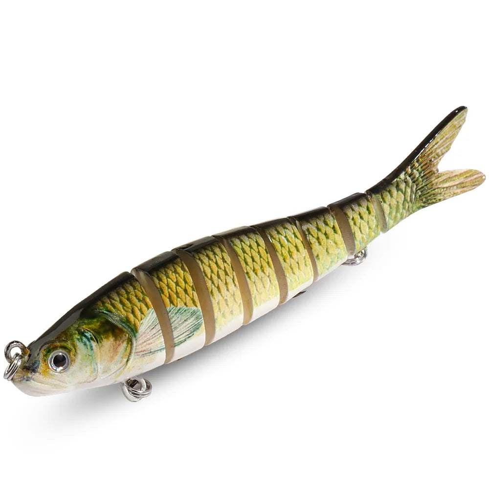 GOBAIT Swimbait 11g 16g 27g leurre multi-joint coulant lent bionique natation Pesca bar triple crochet carpe matériel de pêche appât dur