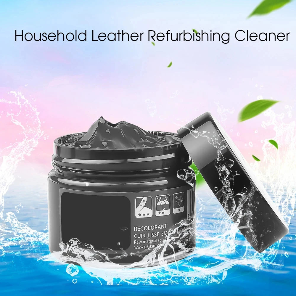 Car Leather Repair Kit, Liquid Skin Recoloring Balm, No Heat Repair Tool, Auto Seat Holes, Scratches, Cracks, Rips, Shoes Restoration Set