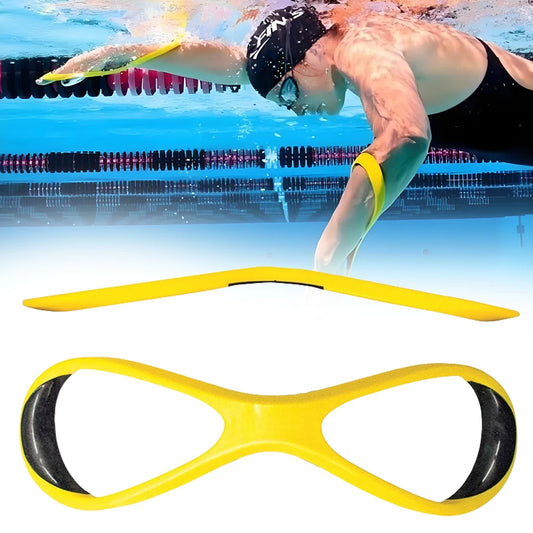 Entraîneur de natation en forme de 8, attelle d'avant-bras, résistant à l'usure, outil d'aide à la natation, pied d'avant-bras pour le dos, la natation