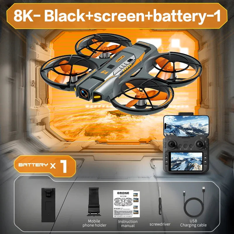 Drone mini 8K GPS professionnel — photographie aérienne HD, caméra 5G, quadricoptère UAV