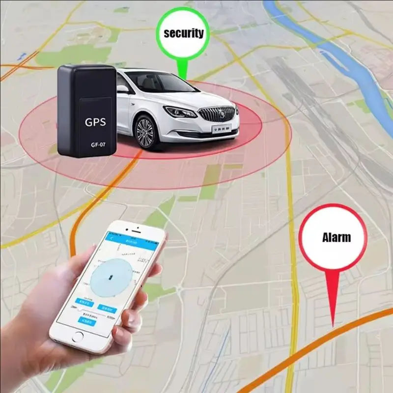 Mini localisateur GPS, application de positionnement, GF07, traceur GPS de voiture, localisateur GPS magnétique pour véhicule, anti-perte, anti-vol, alarme, dispositif de suivi GPS
