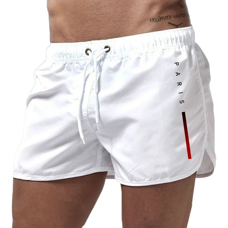 Shorts de plage imprimés pour hommes, décontractés, séchage rapide, pour le surf, la natation, le jogging en extérieur, shorts de sport d'été de qualité