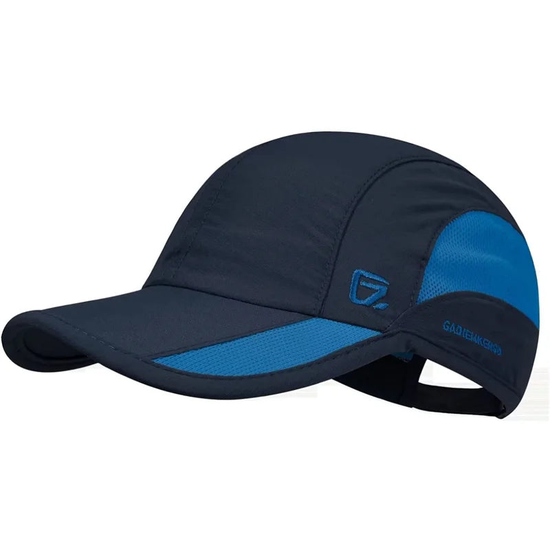 Casquette de sport unisexe à séchage rapide — réglable, légère, UPF 50+, course, randonnee, golf