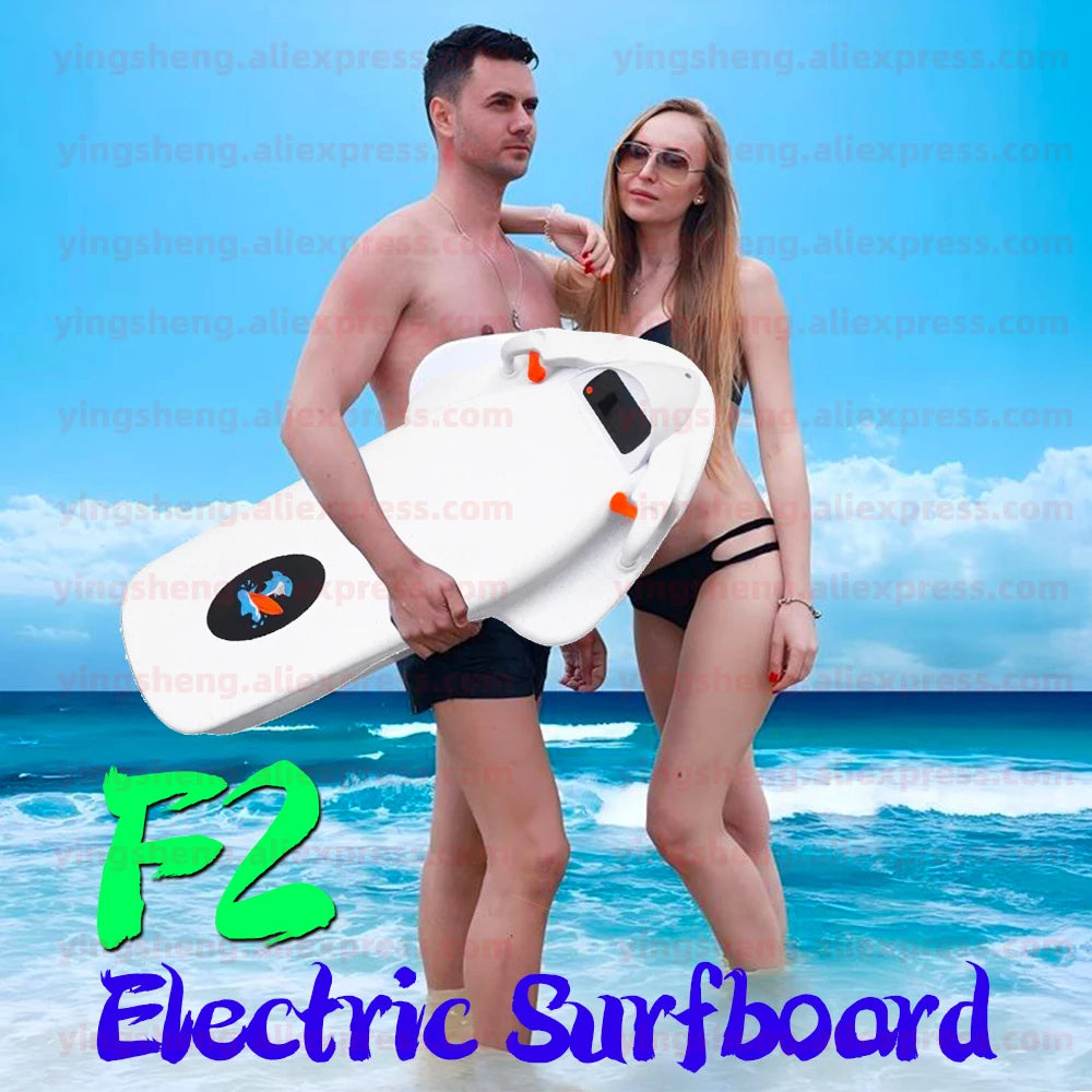 Tabla de surf eléctrica Jet 2025 F2, hélice submarina de velocidad rápida, scooter acuático, tabla de surf eléctrica para motos acuáticas