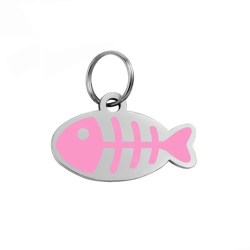 Placa de identificación personalizada para perro, etiquetas de identificación personalizadas de pata de cachorro, grabado de nombre gratis, colgante antipérdida, etiquetas para gatos, accesorios para perros y mascotas