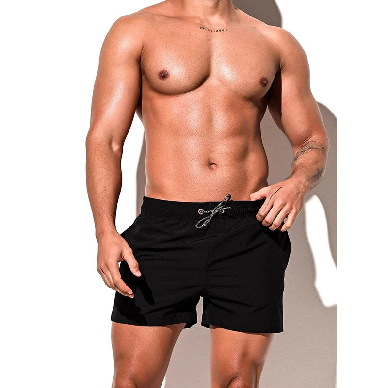 Hommes Shorts de natation été troncs maillots de bain séchage rapide conseil pantalon court maillot de bain Sport maillot de bain surf plage Shorts de bain hommes