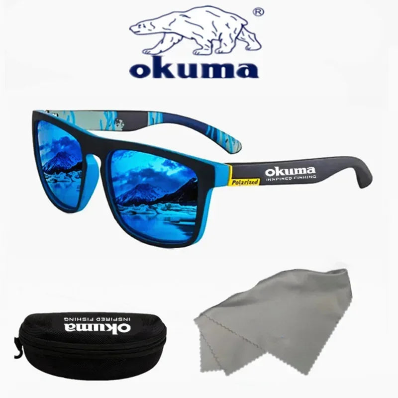 Lunettes de soleil polarisées UV400 — chasse, pêche, vélo, conduite extérieur, boîte en option