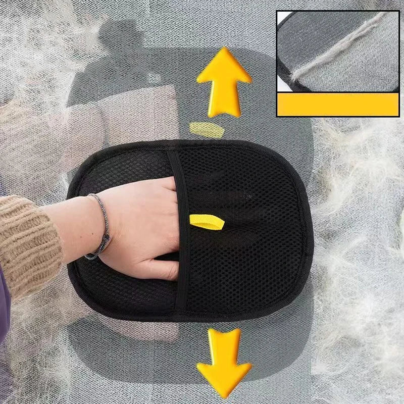 Mitaines d'épilation électrostatiques réutilisables pour animaux de compagnie, brosse de collecte de poils de chien et de chat, dispositif de collage, gants de toilettage pour la maison