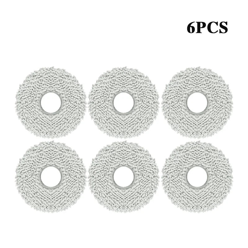 Accessoires pour aspirateur robot T50 PRO OMNI — brosses latérales, vadrouilles, filtres HEPA, sacs à poussière