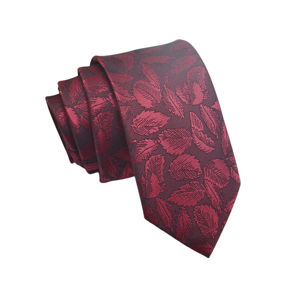 High Quality Men's Jacquard Floral Dot 8cm Tie Accessories Daily Wear Shirt Suit Tie Wedding Party Gifts Tie