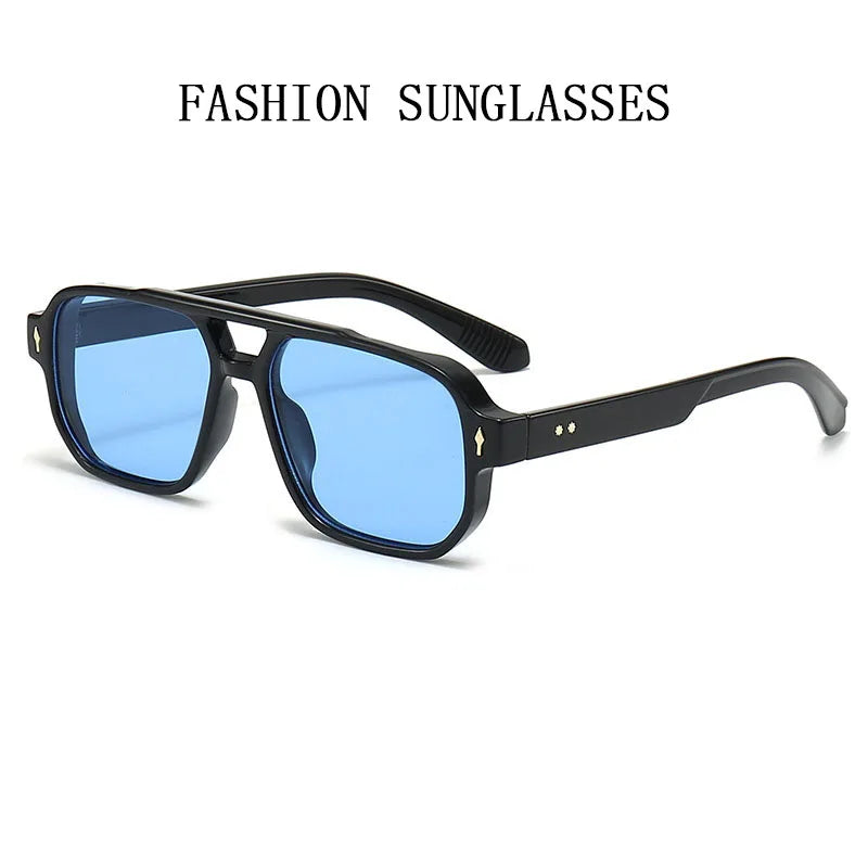 Lunettes de soleil vintage pour hommes, à la mode, dropshipping, 2025