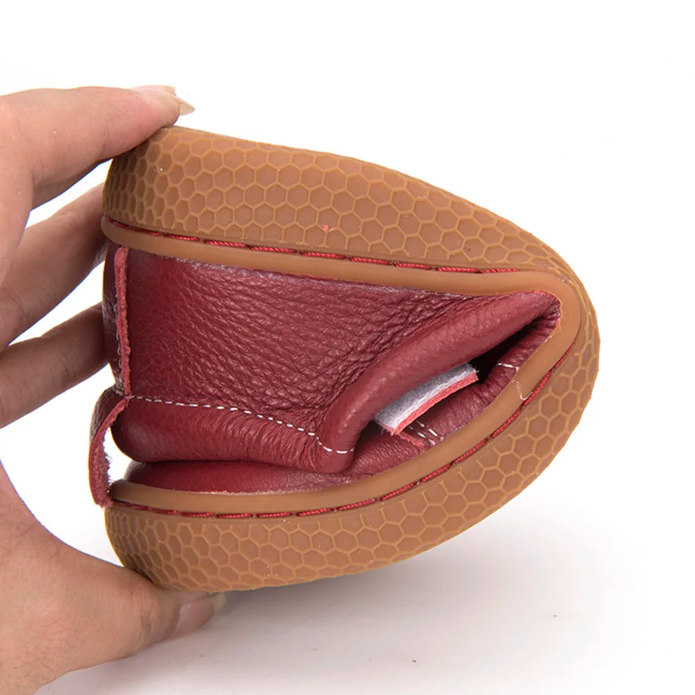 Chaussures en Cuir Enfants — Élégantes & Confortables Garçon & Fille