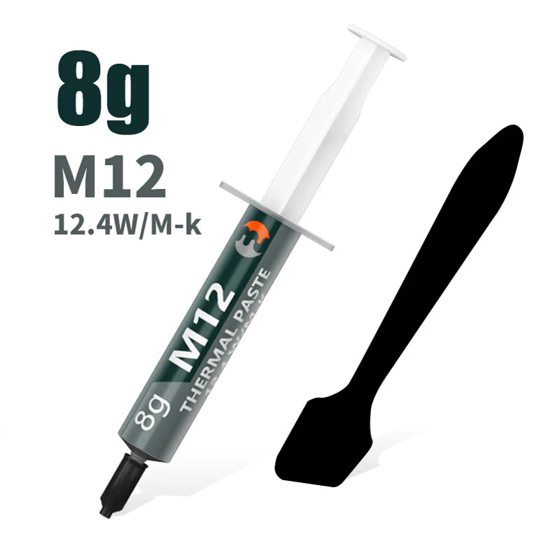 Pasta térmica MJ Performance, grasa térmica conductora 12.4 W/MK 1/4/8/15/30g para juegos de PC, PS5, refrigeración de CPU y GPU