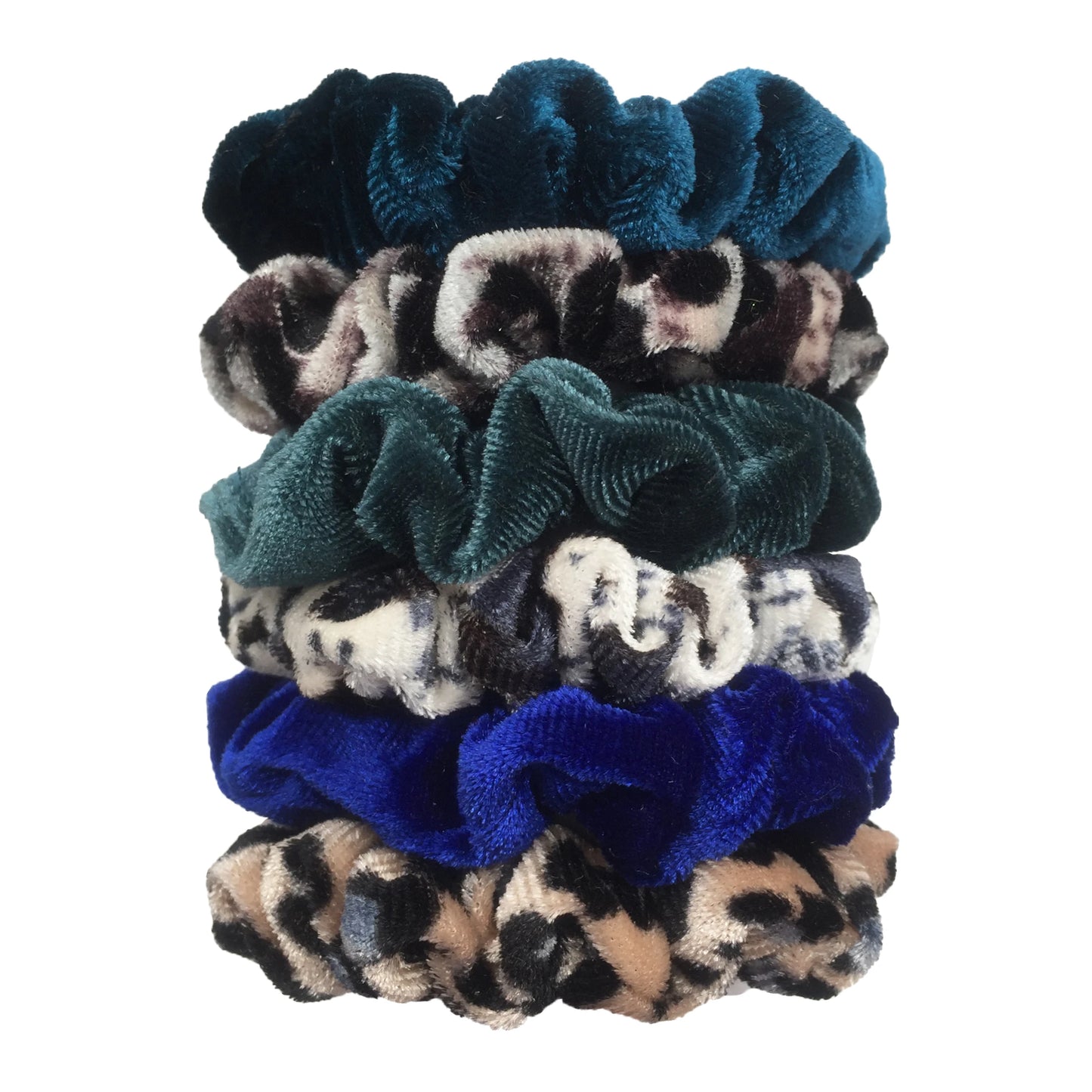 24/50/6 piezas de coleteros para mujer, accesorios de boutique de terciopelo, bonito estampado de leopardo, banda elástica de alta calidad, cinta para el pelo, lazo para cola de caballo
