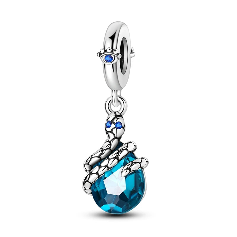Breloques en argent Sterling 925, pendentifs en perles, arbre de vie, tortue, amour, pierres précieuses, tournesol, pour femmes, Bracelet, bijoux cadeau, nouvelle collection