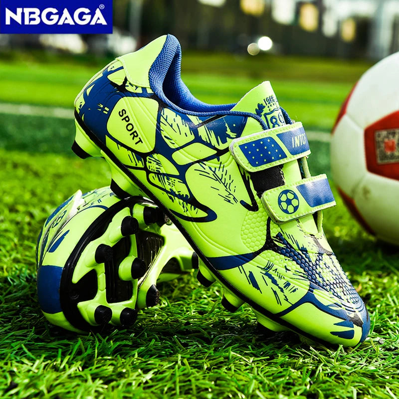 Chaussures de Football FG/TF Enfant Unisexe Légères — Antidérapantes, Gazon Extérieur EU 28–38