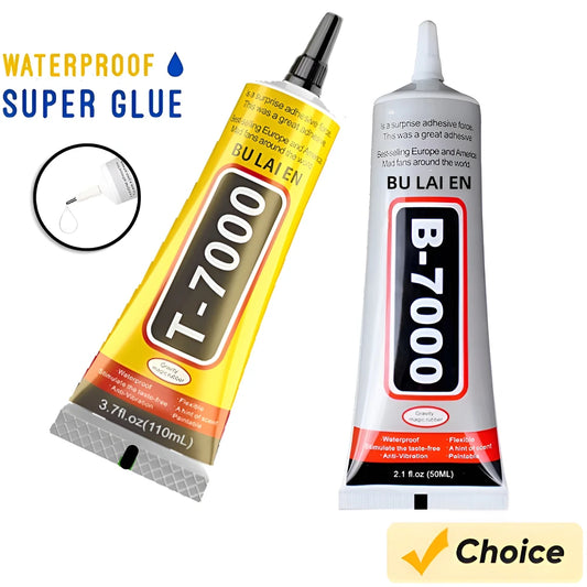 Adhésif transparent pour réparation téléphone — 15ml / 50ml / 110ml, colle universelle verre et plastique, bricolage, applicateur de précision