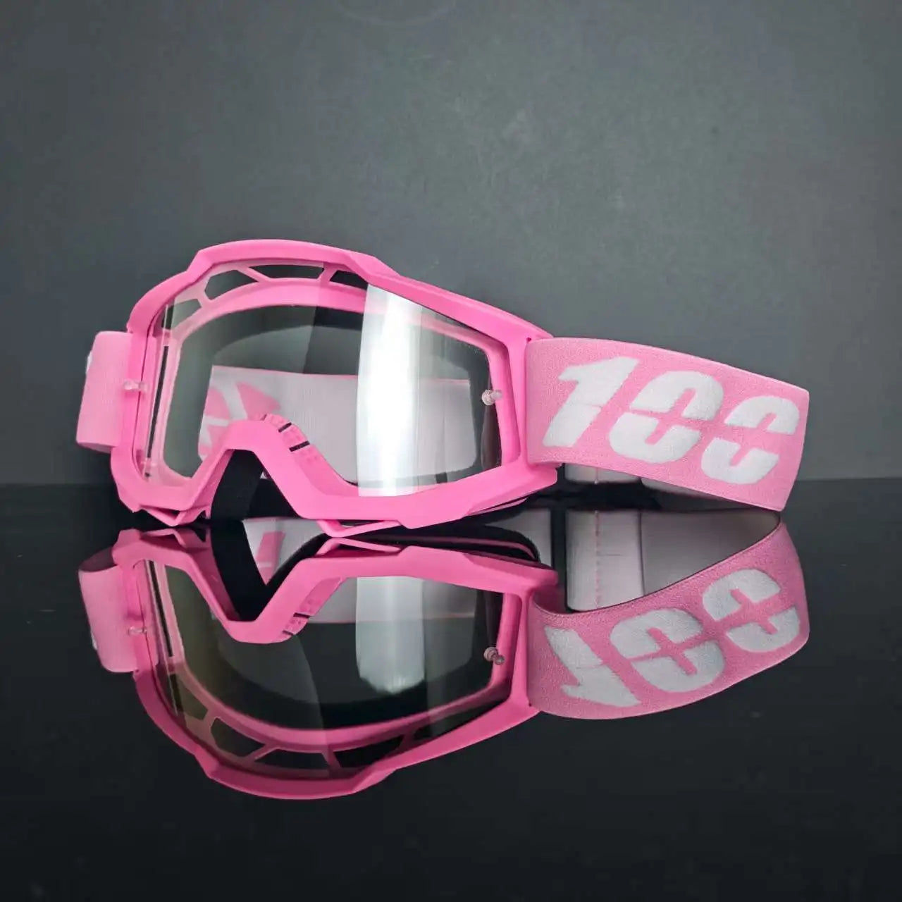 Lunettes Moto Course Anti-Poussière Coupe-Vent — Motocross Cyclisme Ski