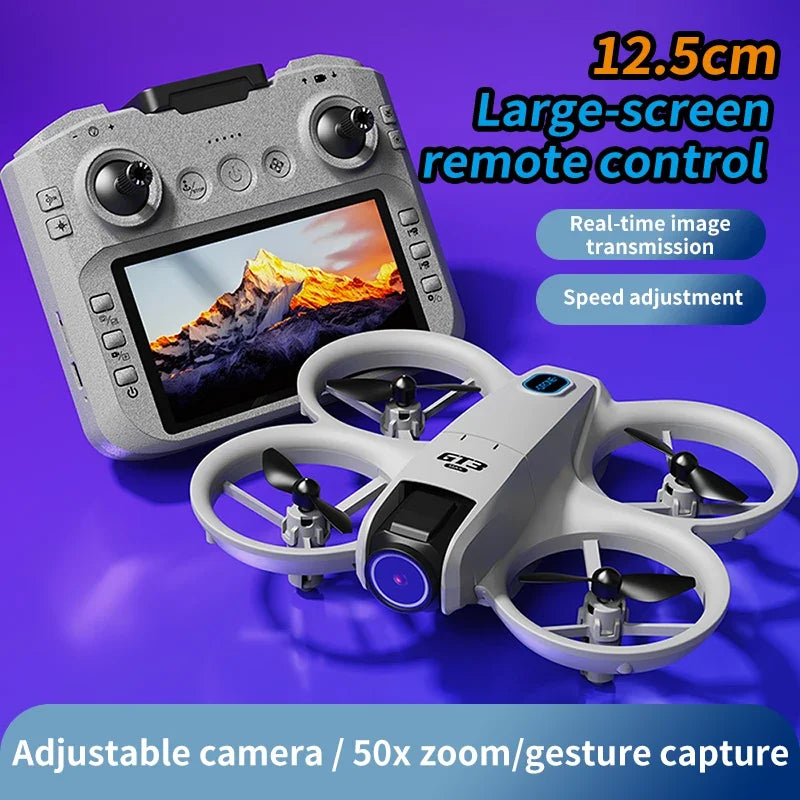 Drone 8K HD télécommande — mode sans tête, 360° flip, quadcopter, mini, jouet enfant, cadeau