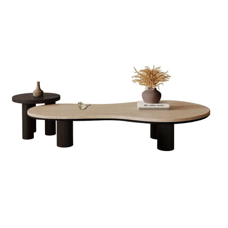 Design Unique Table Basse à la mode salon éclectique minimaliste Table Basse moderne Wabi Sabi Table Basse meubles de maison