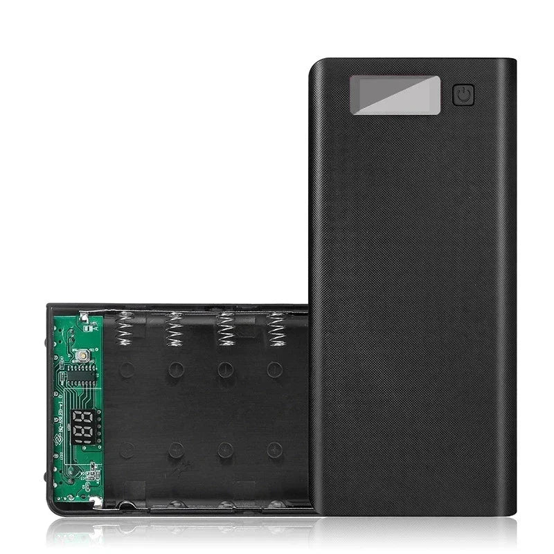 Boîtier de rangement pour batteries 8/10*18650 sans soudure, double USB, étui de batterie externe DIY, support de batterie 8/10*18650, chargeurs rapides PD