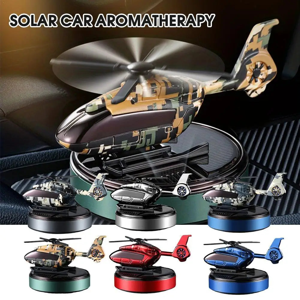 Désodorisant solaire pour voiture et avion, accessoires intérieurs d'hélicoptère, garniture d'hélice, diffuseur de parfum lointain, dépistolet ant