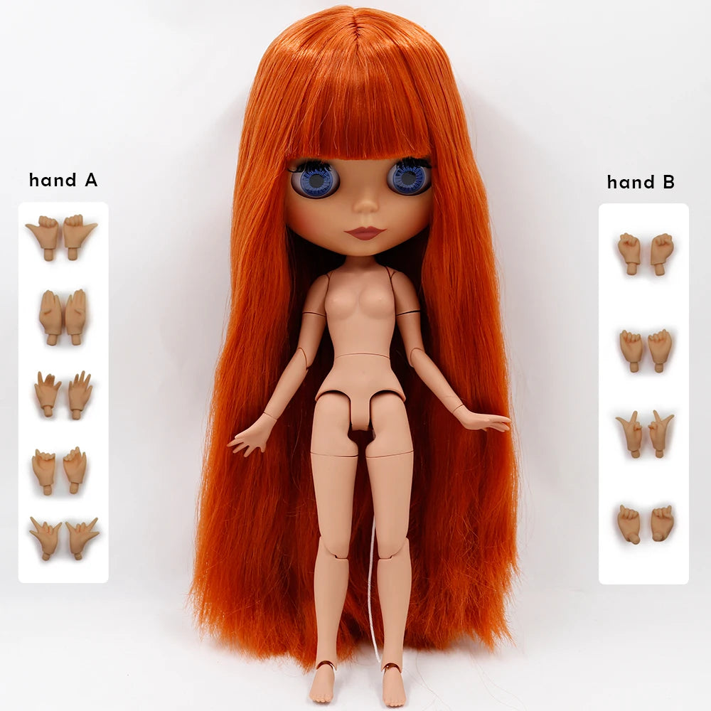 Poupée 1/6 corps articulé BJD bricolage — mode, fille, cadeau, ensemble à main A & B