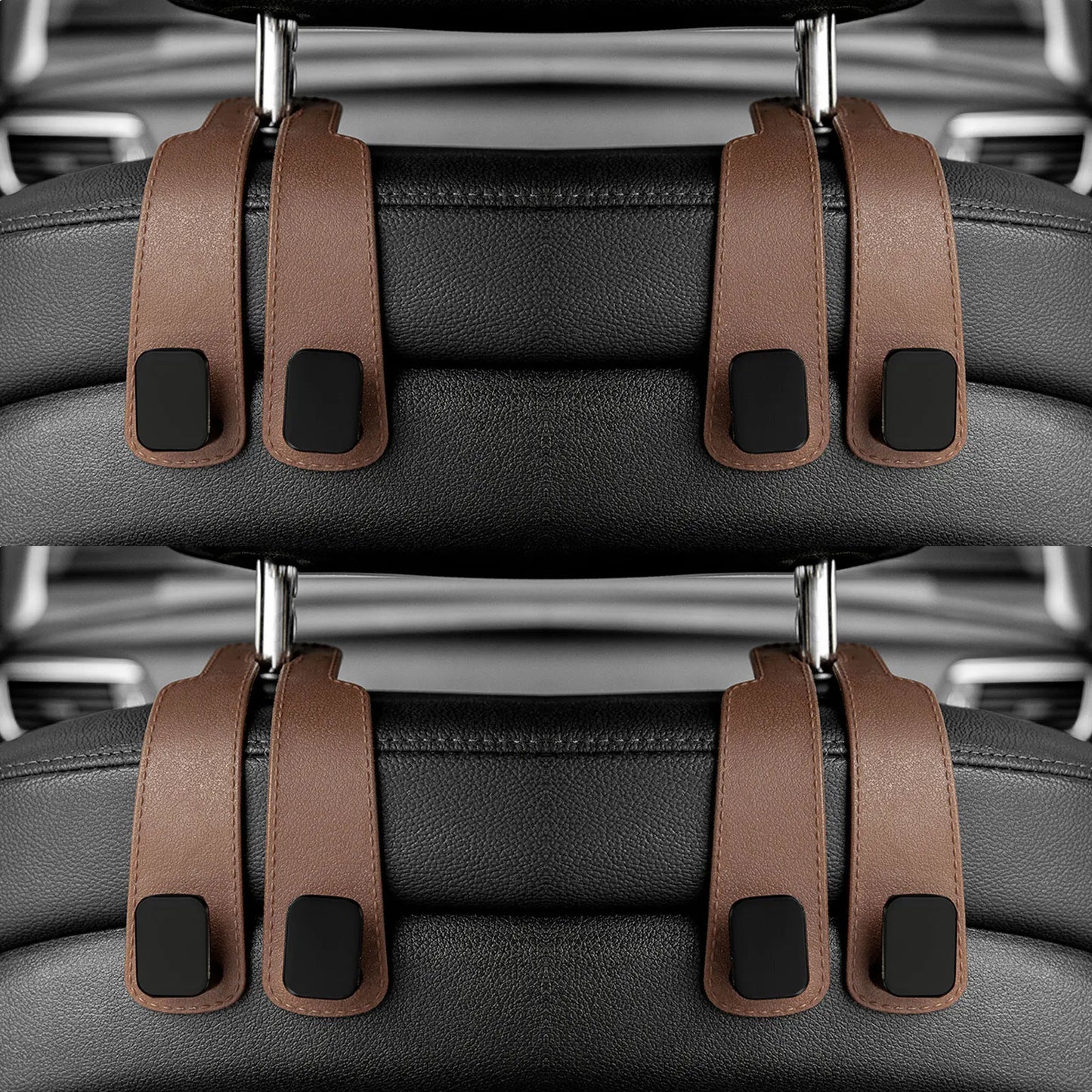 Car Headrest Hooks, Bag Hanger, Back Seat Organizer, Auto Fastener Clips, Car Hooks St