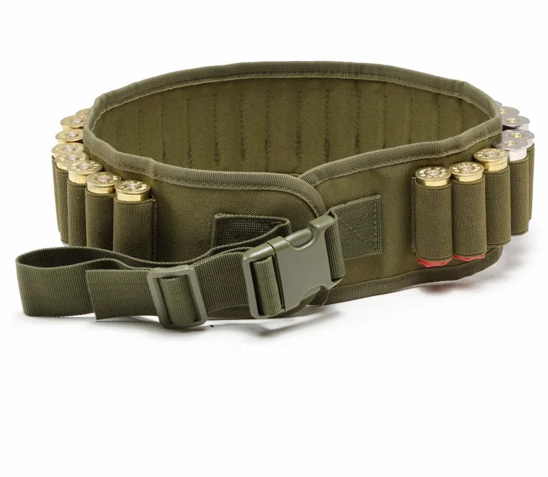 30 coquille ronde support ceinture formation accessoires de chasse Sports de plein air calibre 12 12GA munitions Bandolier cartouche ceintures de taille
