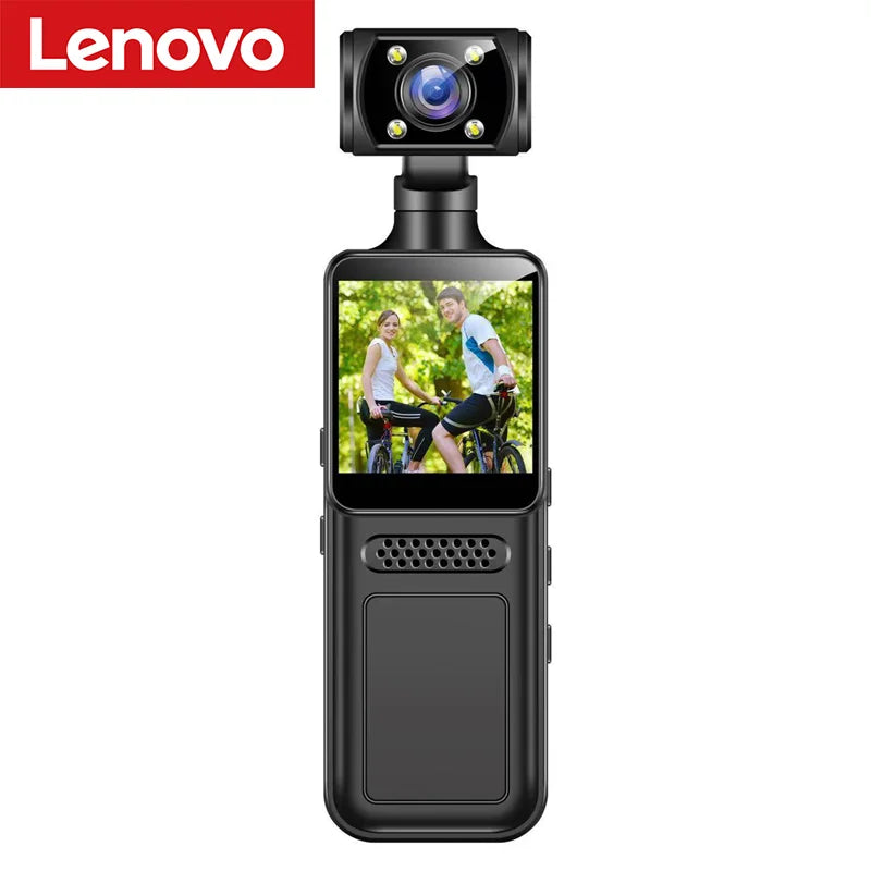 Caméra de poche 8K HD 180° rotative — mini caméra portable, vision nocturne, sport extérieur