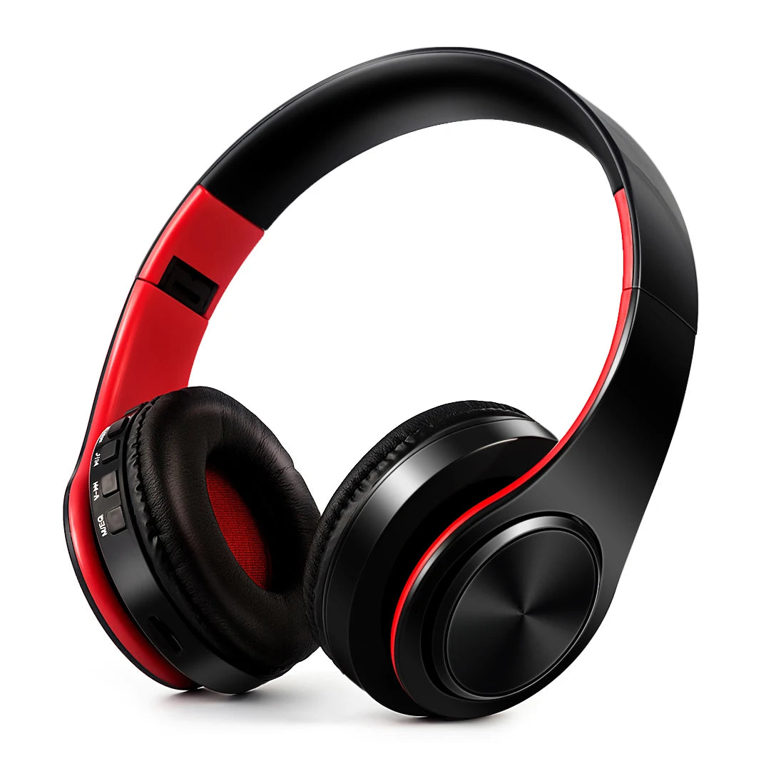 Auriculares inalámbricos Bluetooth para hombre, regalo dorado, auriculares estéreo, juego con micrófono incorporado, universales para Android e iOS