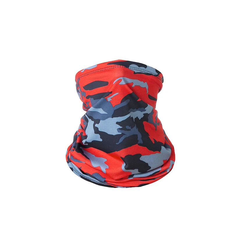 Masque facial de cyclisme absorbant la sueur, respirant, entraînement de pêche, Sport, UV, écharpe de cou, guêtre d'été, Bandana pour le visage de vélo