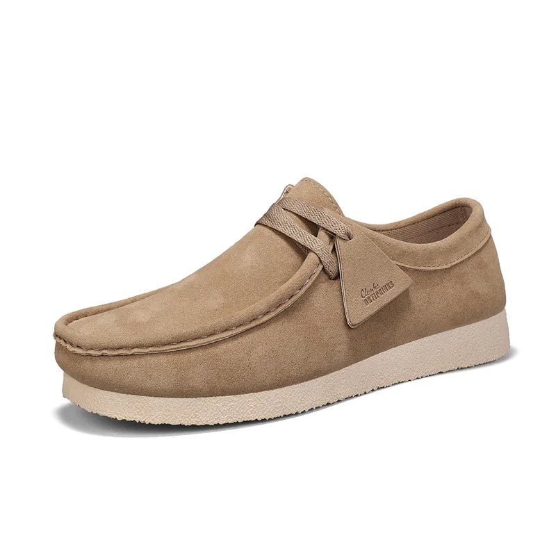 New Vintage Casual Luxury Men's Shoes Slip-On Suede Men's Sneakers Comfortable Walking Men's Boat Shoes Men's Footwear