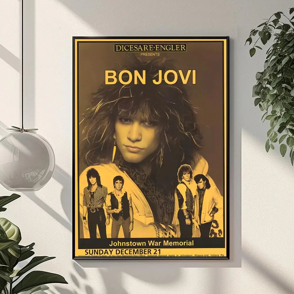 B-Bon J-JoviS regalos de vacaciones decoración diseñada para el hogar Restaurante oficina espacio arte de pared