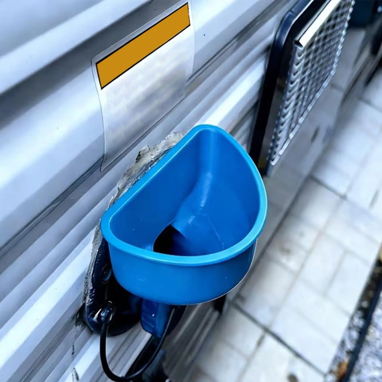 Entonnoir d'arrivée d'eau pour camping-car imprimé en 3D, anti-débordement, à large ouverture, pour remorque, fourgon, camping-car, camping et voyages routiers