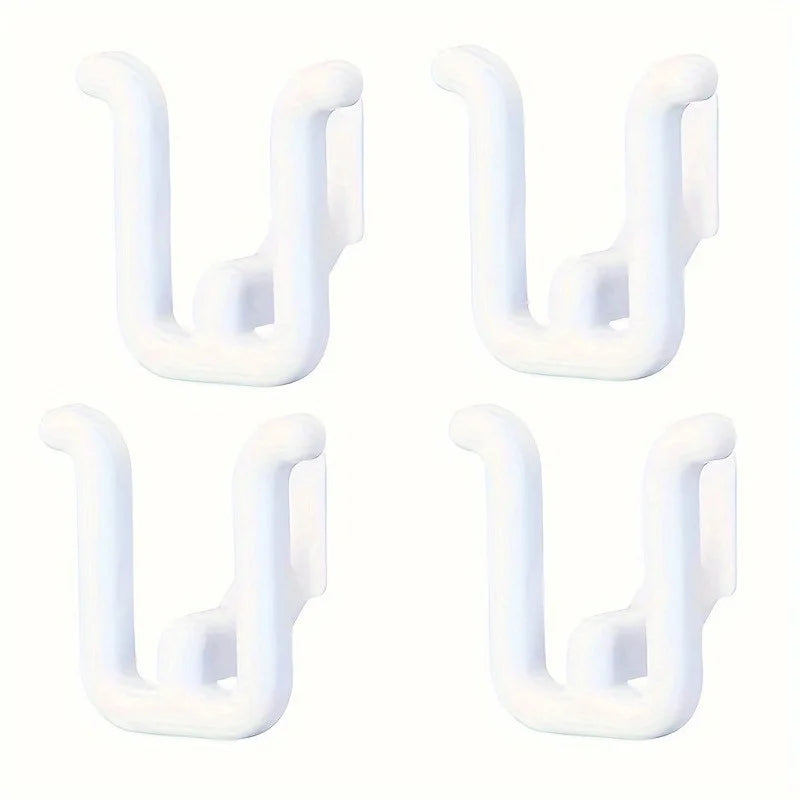 Suction cup hooks for bathroom, home accessories, 4 pieces