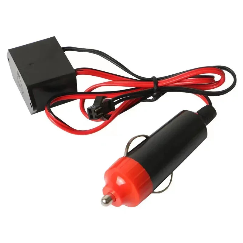 Lámpara LED decorativa para interior de coche, 1M/3M/5M, cableado EL, tira de neón para bricolaje automotriz, luz ambiental flexible, diodo de ambiente de fiesta