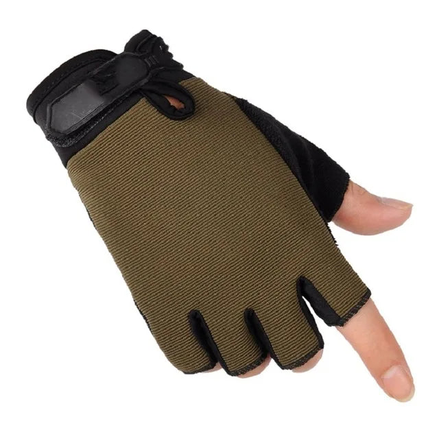 Gants de pêche d'été respirants, gants d'équitation en plein air pour hommes et femmes, légers, antidérapants, doigt complet, sans doigts