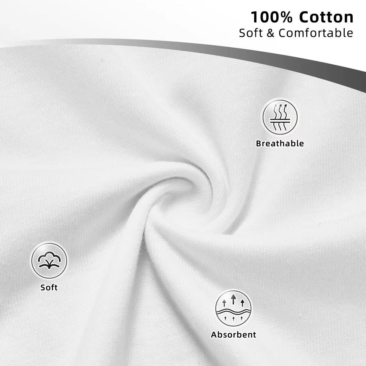 T-shirt en coton pour homme motif été 2026 — décontracté, Y2K, col rond