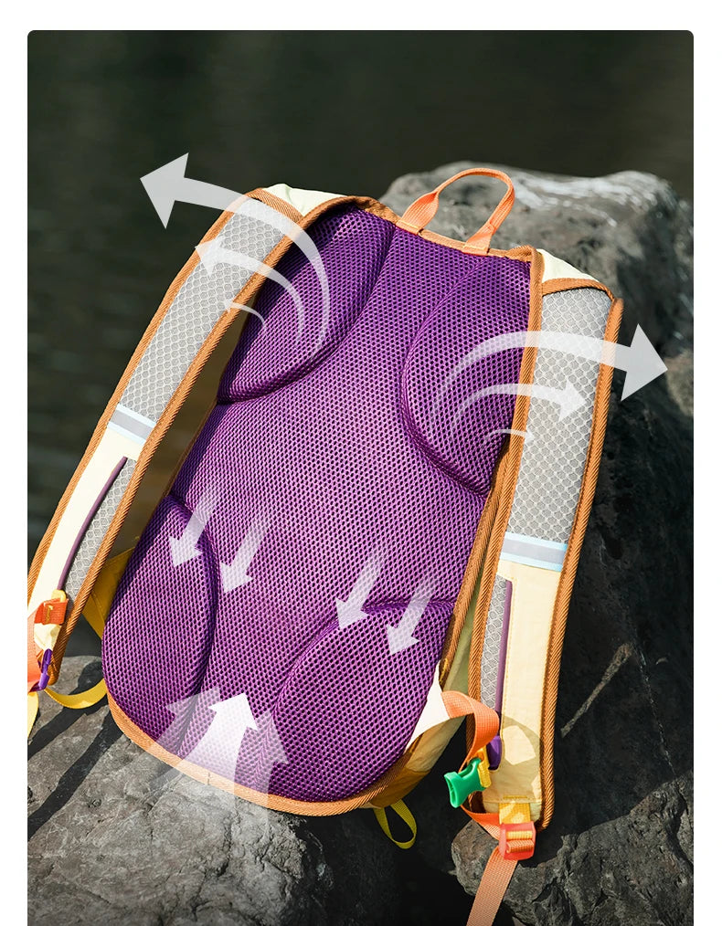 Sac à Dos Camping Ultraléger 18L — Randonnée, Cyclisme & Pêche Homme Femme
