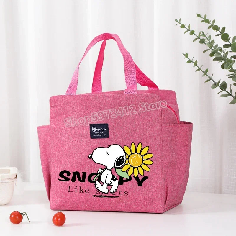 Sac isotherme portable pour déjeuner et boissons — mignon, thermique, pique-nique, cadeau enfants