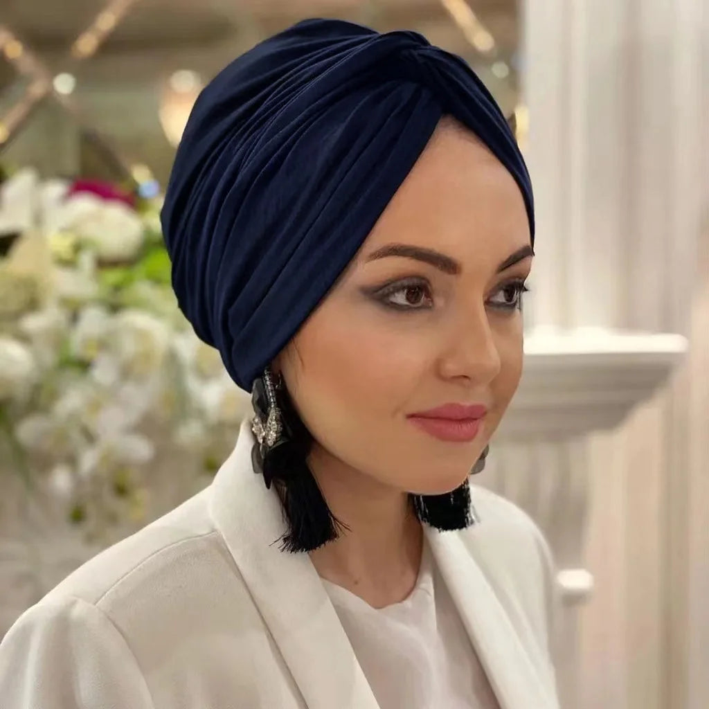 Musulman modeste Hijab casquette sous-capuchon Abaya Hijabs pour femme islamique Abayas Jersey enveloppe instantanée femmes froissé arabe Modal soie casquettes