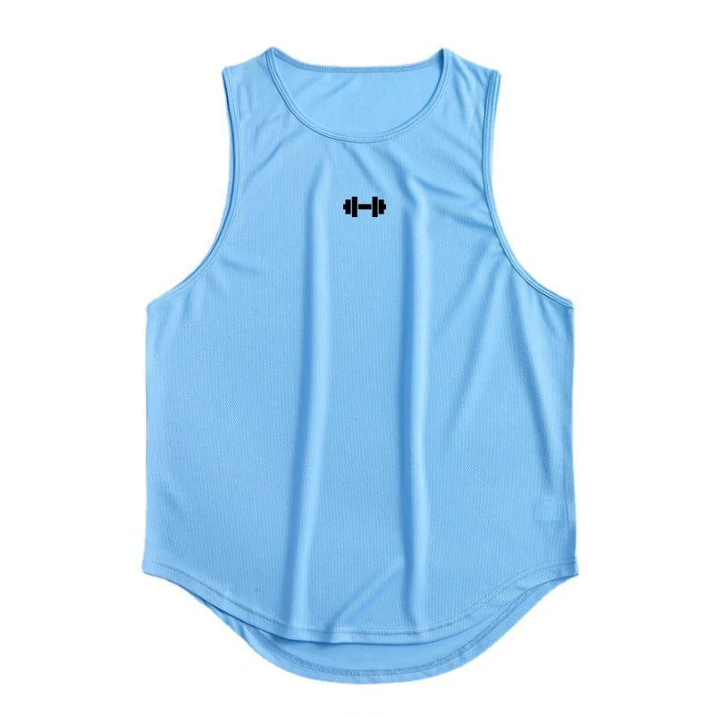 Débardeur Gym Homme — Fitness Musculation Séchage Rapide Basket-Ball