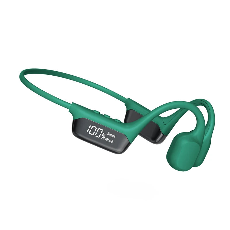 Bone Conduction Headphones Wireless Bluetooth 5.4 IPX8 Waterproof Rating, Suitable for Swimming, Sports, and Cycling Painless Headphones Support MP3 Player with 32GB Memory