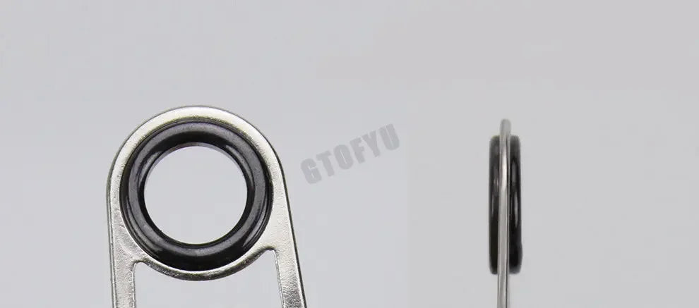 2mm-12mm tout ensemble diamètre roche canne à pêche Guides anneau réparation plusieurs tailles mer canne à pêche Guide anneaux rocky tige fil boucle