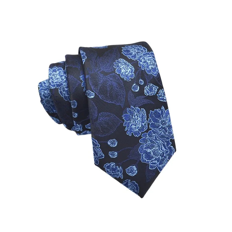 35 Styles hommes cravates en soie Jacquard point Floral 8 cm cravate accessoires usage quotidien chemise costume cravate cadeaux de fête de mariage cravate