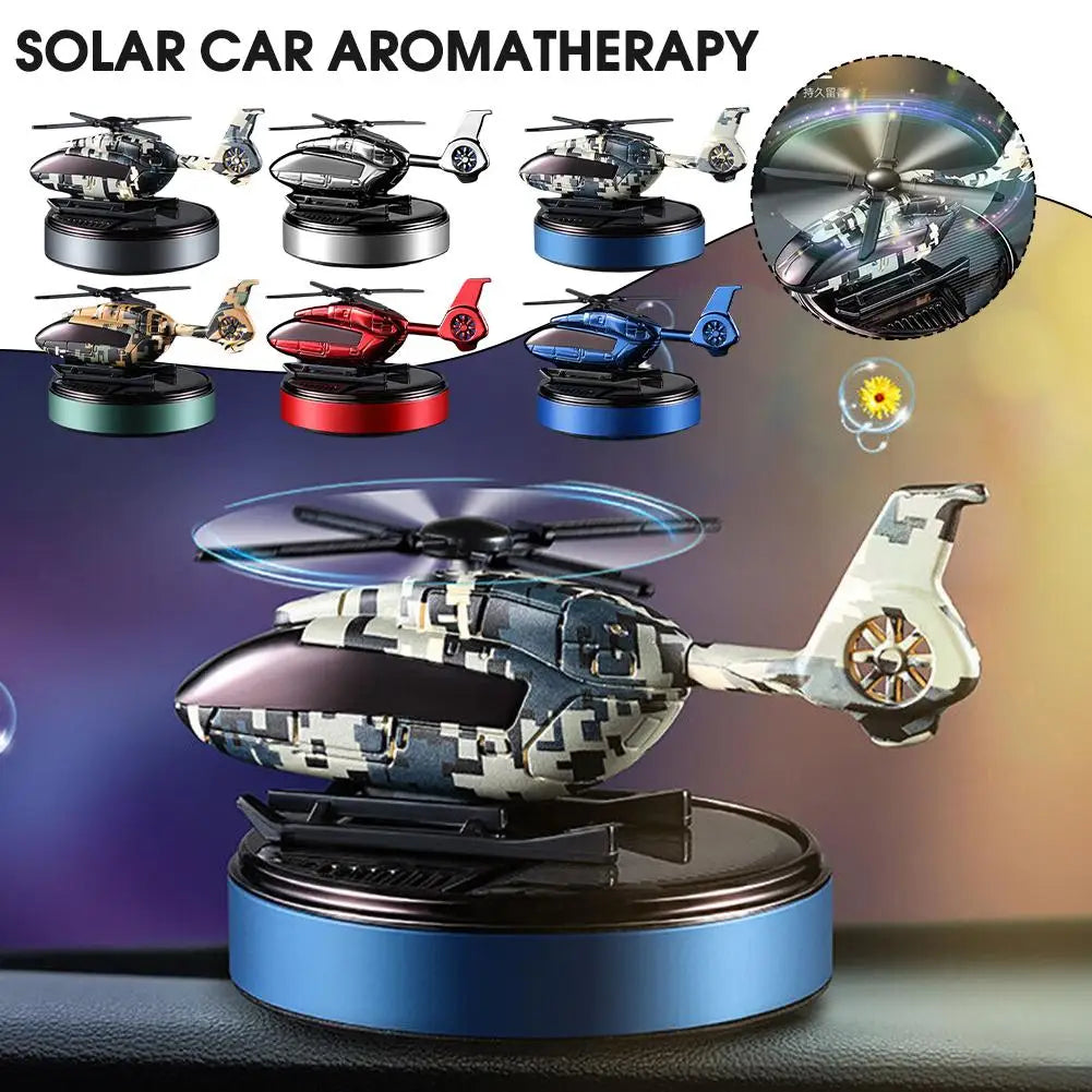 Désodorisant solaire pour voiture et avion, accessoires intérieurs d'hélicoptère, garniture d'hélice, diffuseur de parfum lointain, dépistolet ant